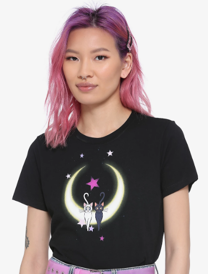 sailor moon artemis shirt